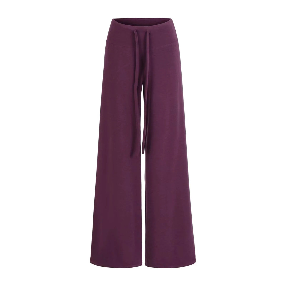 Low-Waist Drawstring Wide-Leg Casual Pants