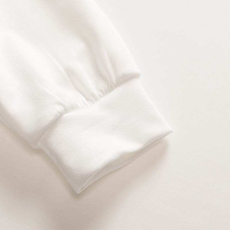 Modemerk Heren Losse Casual Hoodie Set Met Print