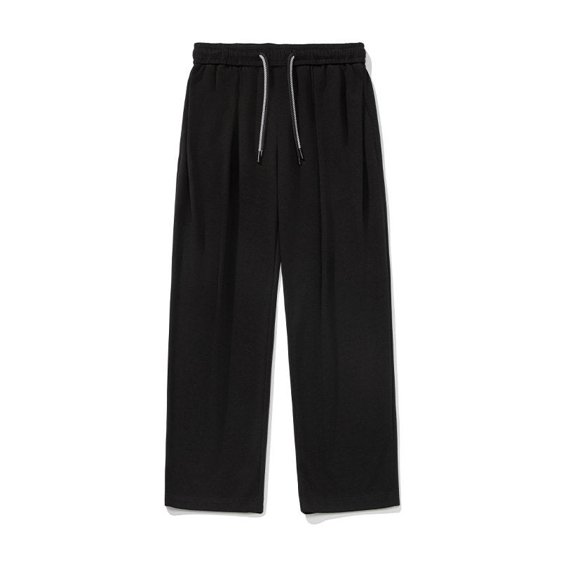 Japanse retro geplooide casual joggingbroek met trekkoord