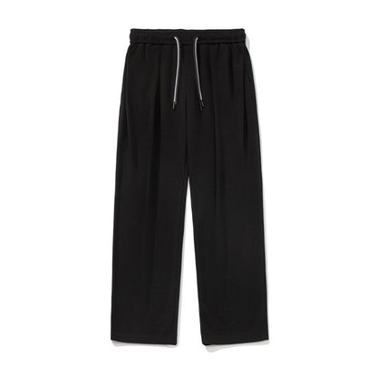 Japanse retro geplooide casual joggingbroek met trekkoord