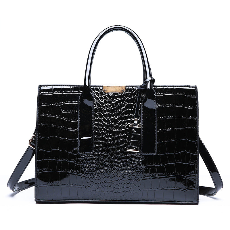 Embossed Bag Three-piece Shoulder Bag Crossbody Handbag