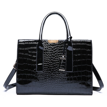 Embossed Bag Three-piece Shoulder Bag Crossbody Handbag
