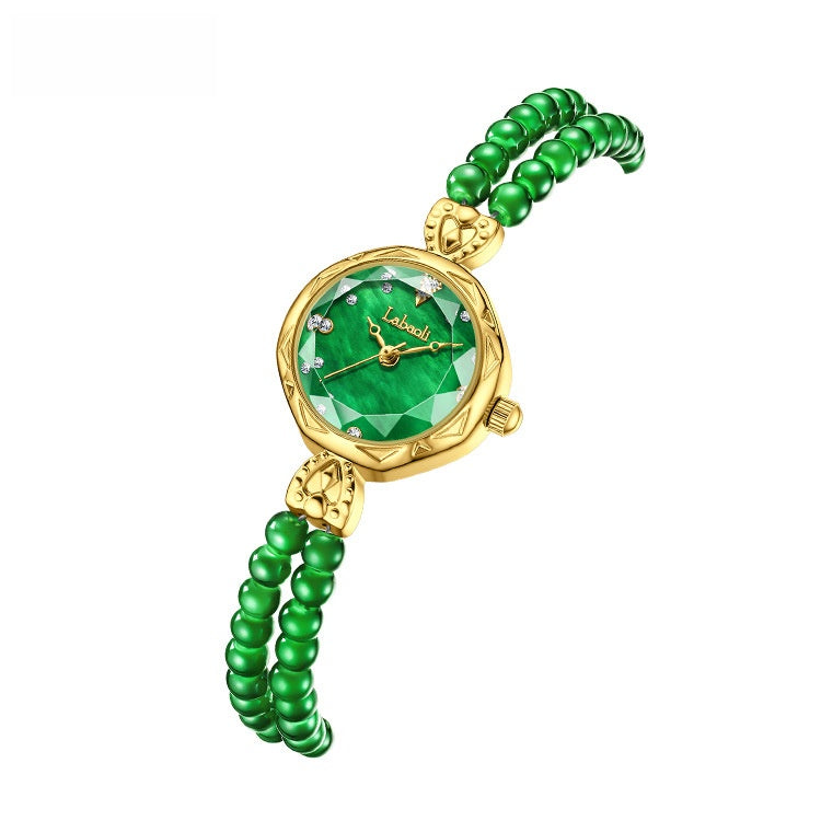 Pearl Strap Quartz Watch