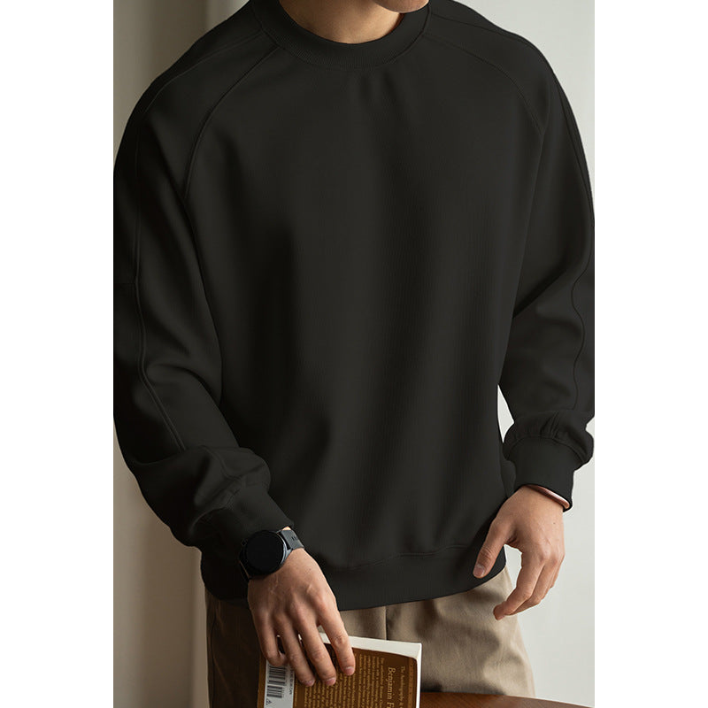 Sweatshirt met ronde hals en lange mouwen