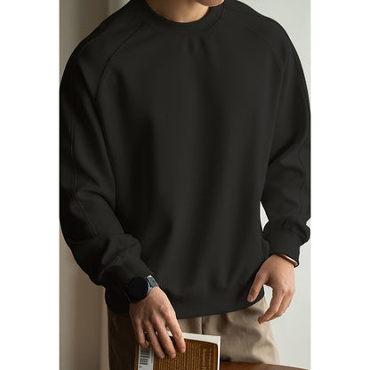 Sweatshirt met ronde hals en lange mouwen