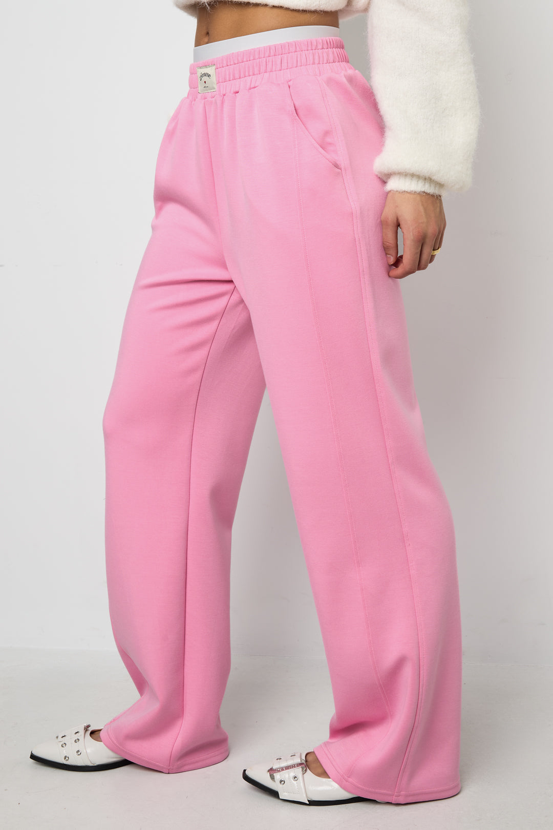 Polyestervezel (polyester) Rechte broek Effen kleur Sportief All Fit Kleding