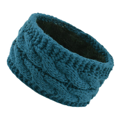 Fluwelen Wol Gebreide Hoofdband