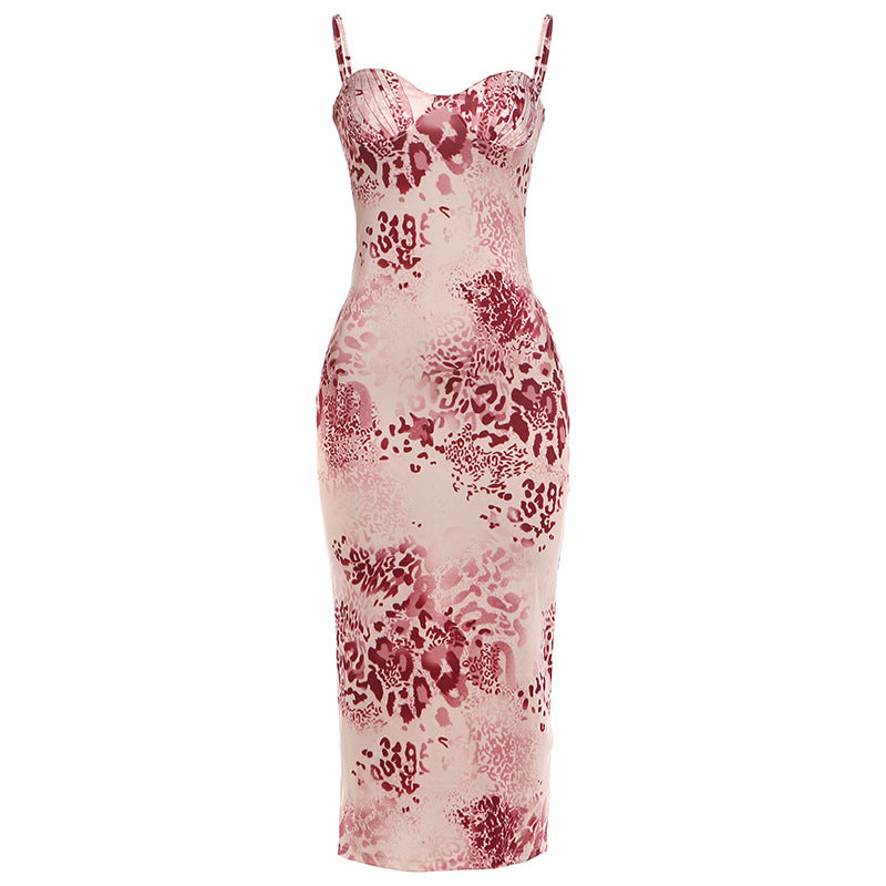 Womens Spaghetti Strap Slip Dress