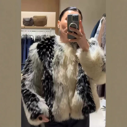 Faux Fur Short Coat