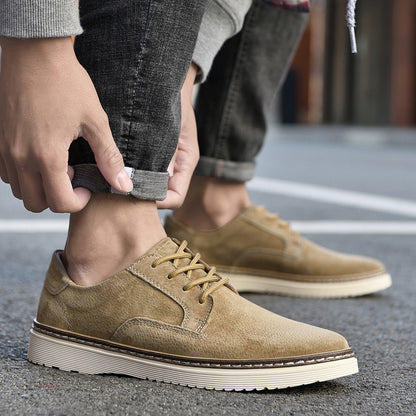 Retro Leather Sneakers for Men