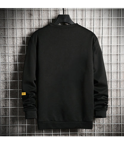 Heren Sweatshirt Met Lange Mouw En Bedrukking