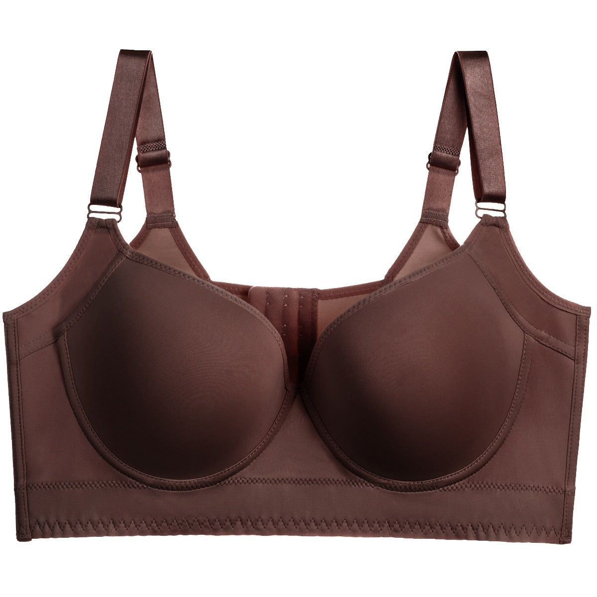 Seamless Support Deep V Bra