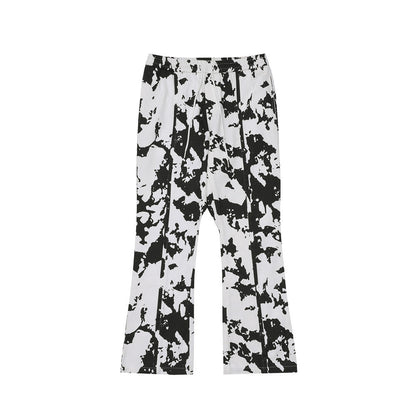 Losse Heren rechte broek Trendy micro-uitlopende broek