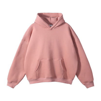 Unisex hoodie en joggingbroek set met fleecevoering