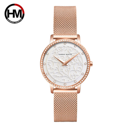 First Layer Cowhide Leather Strap Watch