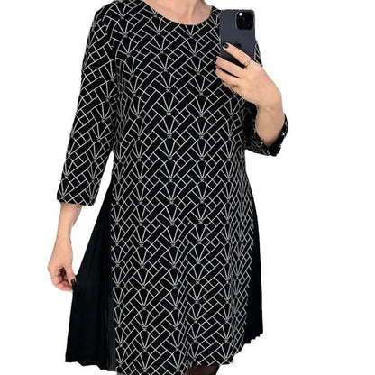 Europese en Amerikaanse digitale printjurk