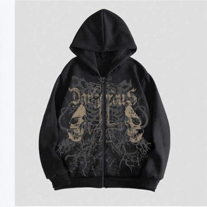 Trendy Hoodie with Unique Print
