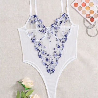 Lace Floral Jumpsuit