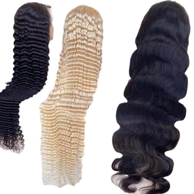 Long Curly Synthetic Lace Front Wig