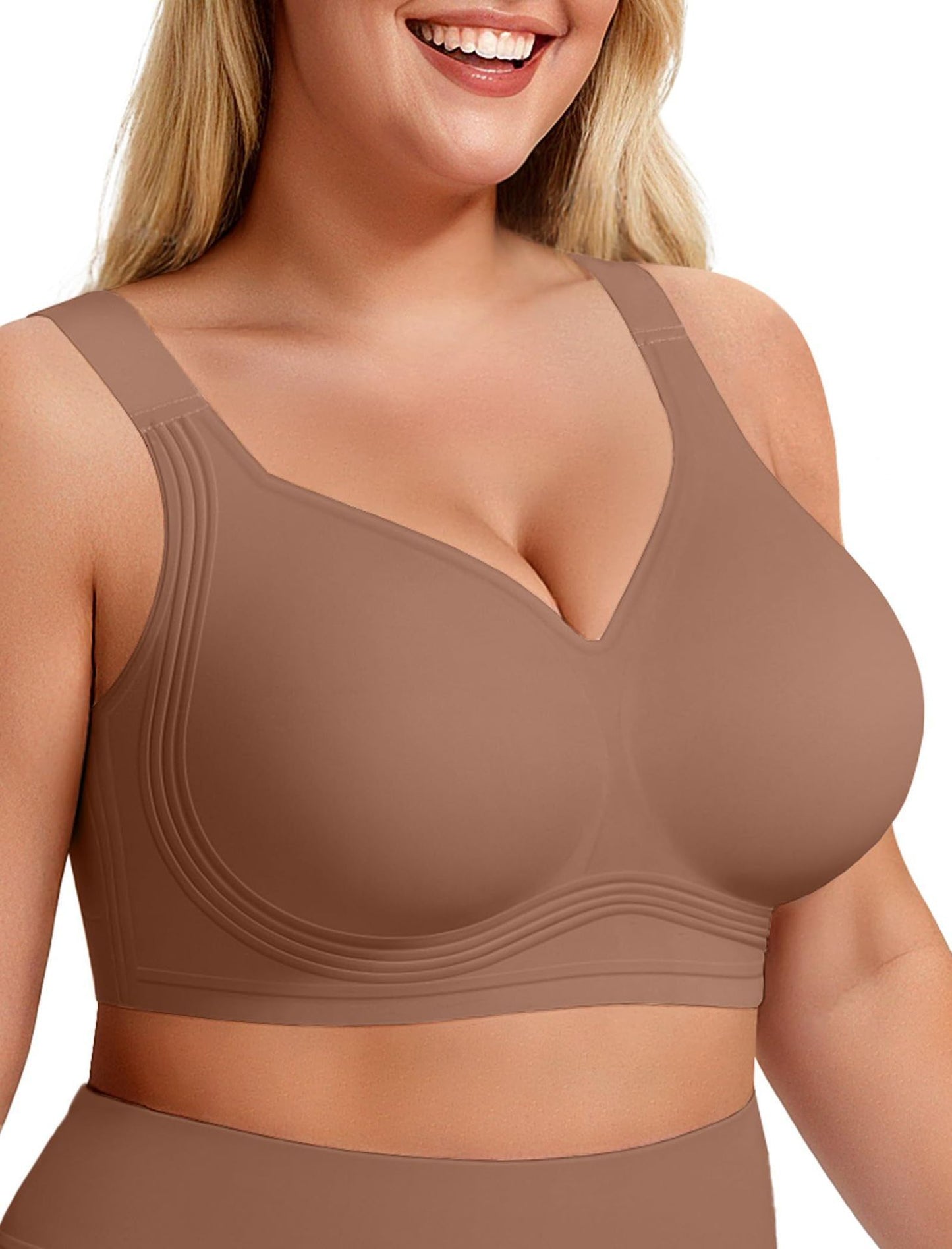 Seamless Support Push-Up Bra