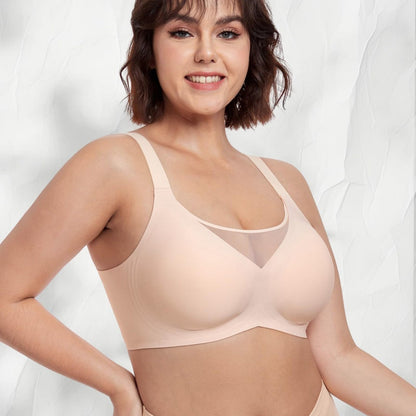 Seamless Wireless Minimizer Bra