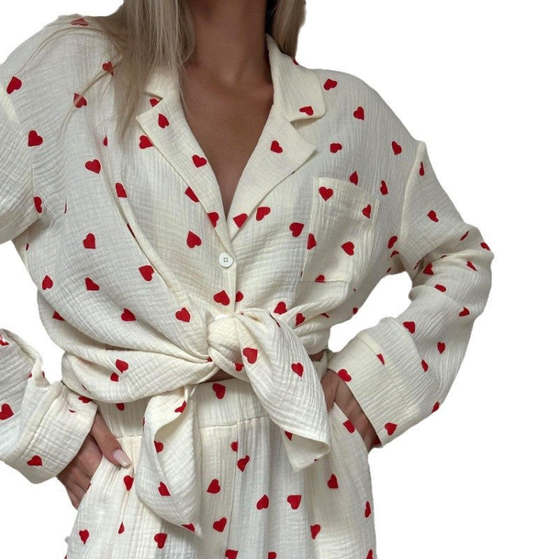 Womens Cotton Pajama Set