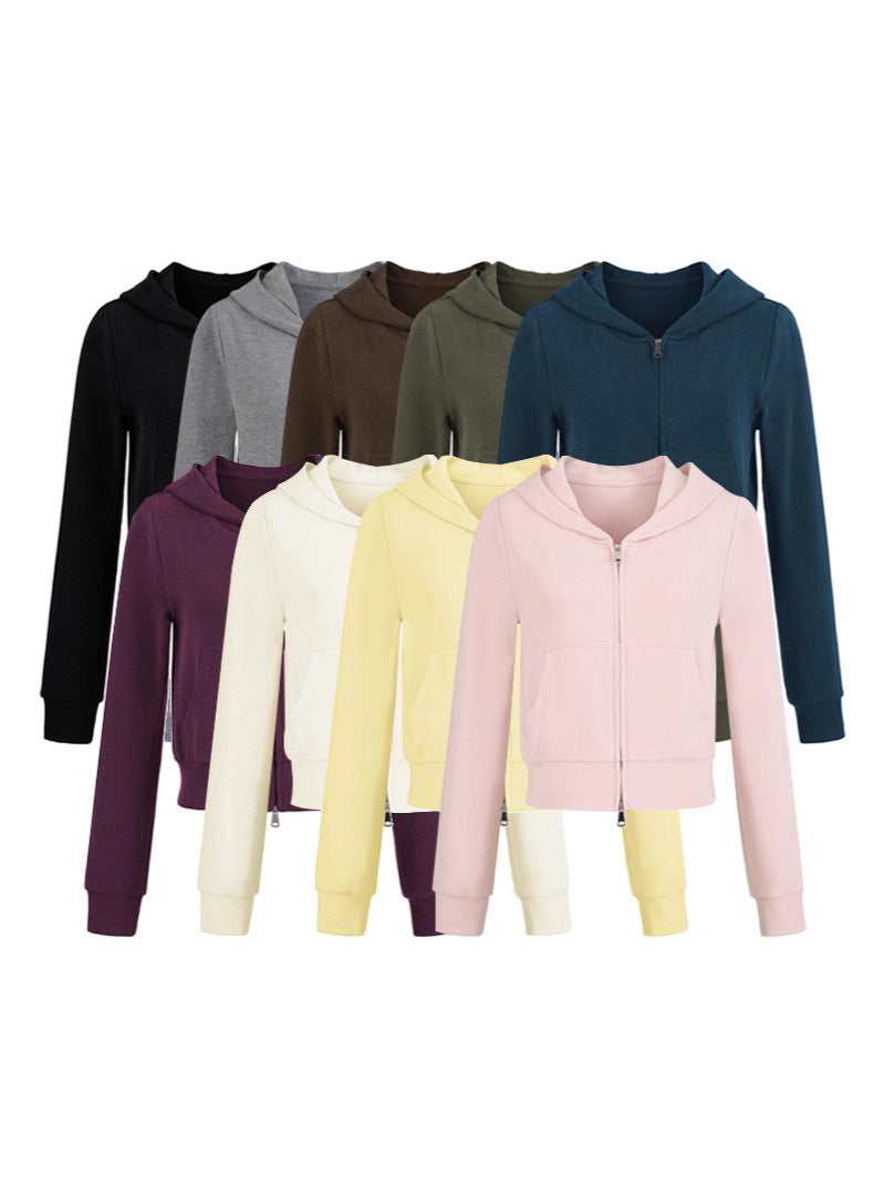 Women's Hooded Sweatshirt and Drawstring Pants Set