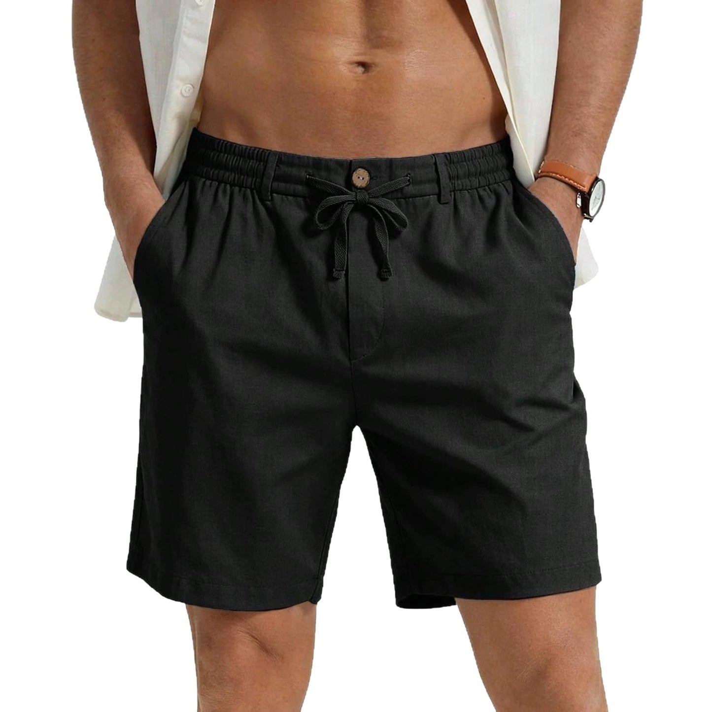 Men's Drawstring Casual Shorts