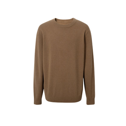 Men's Crew Neck Knit Sweater Long Sleeve