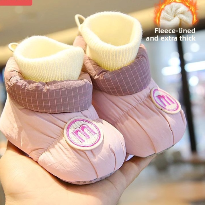 Infant Soft Sole Fleece-Lined Shoes