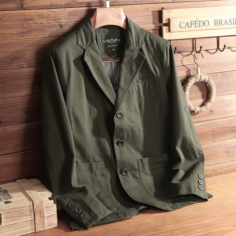 Casual katoenen blazer voor heren