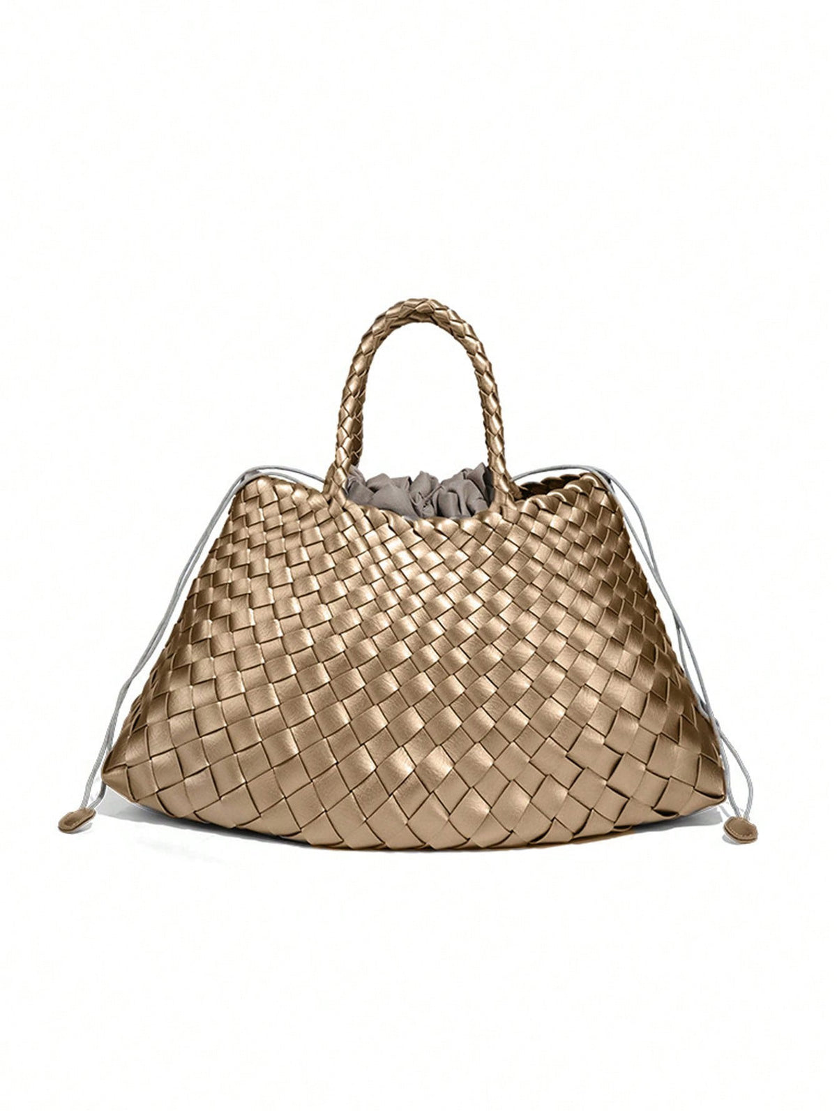 Niche Design Light Luxury Simple Handbag Woven Vegetable Basket
