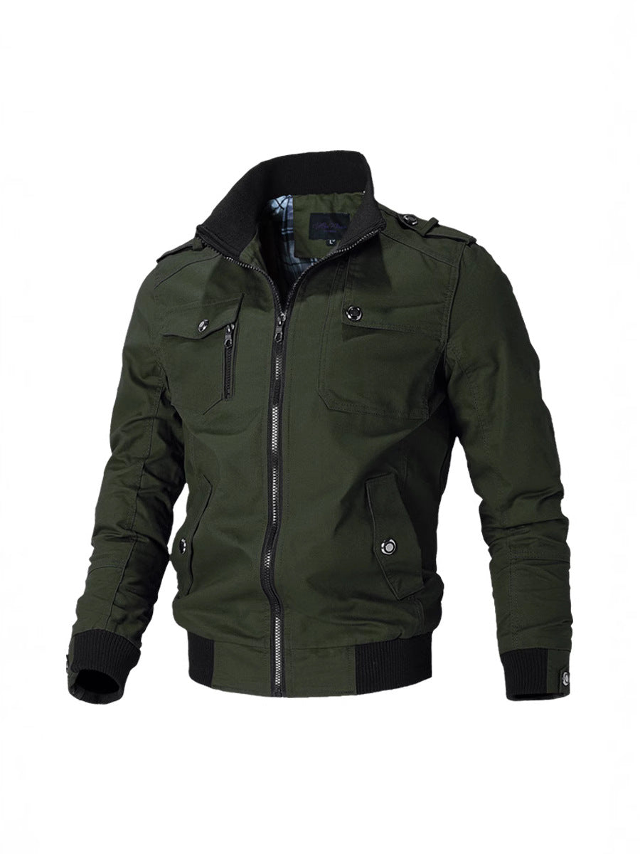Fitted Zipper Jacket for Men