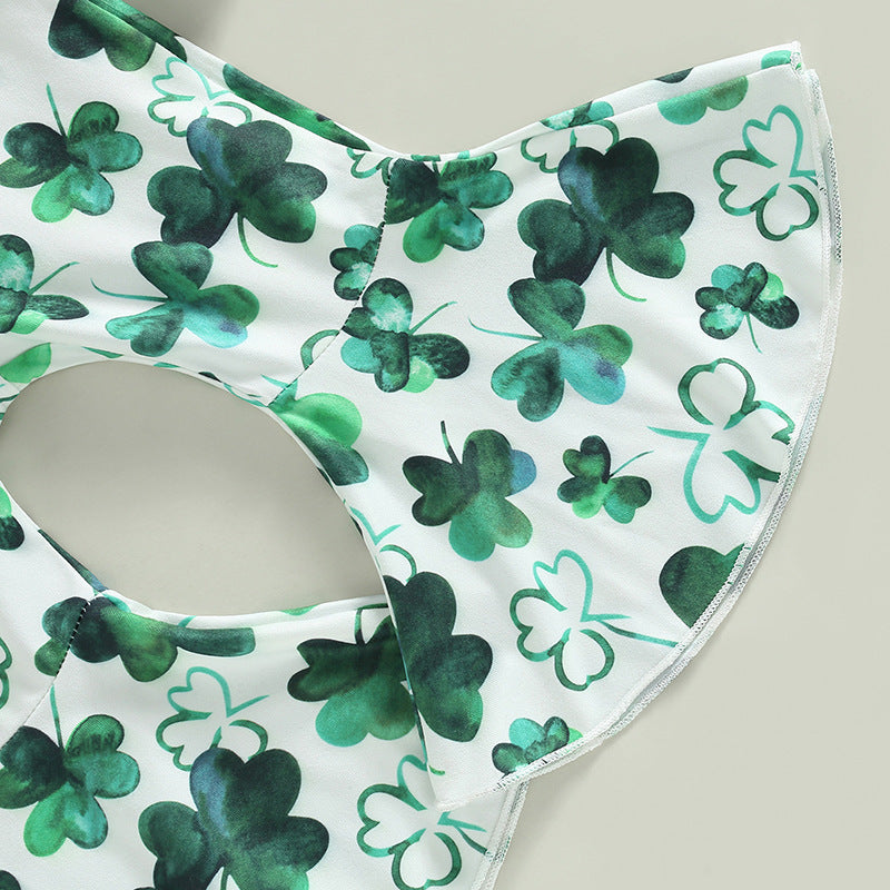 Meisjes Klaver 2-Delige Outfit