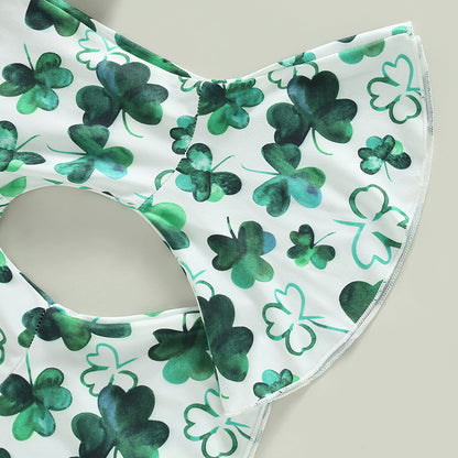 Meisjes Klaver 2-Delige Outfit