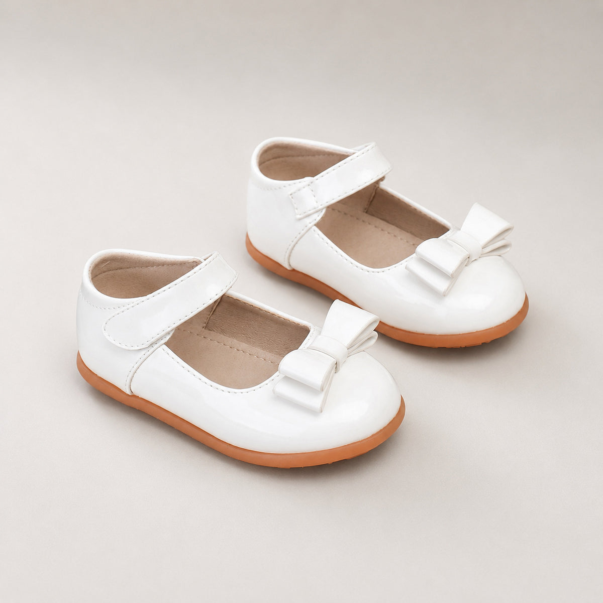 Girls Bowknot Mary Jane Flat Shoes