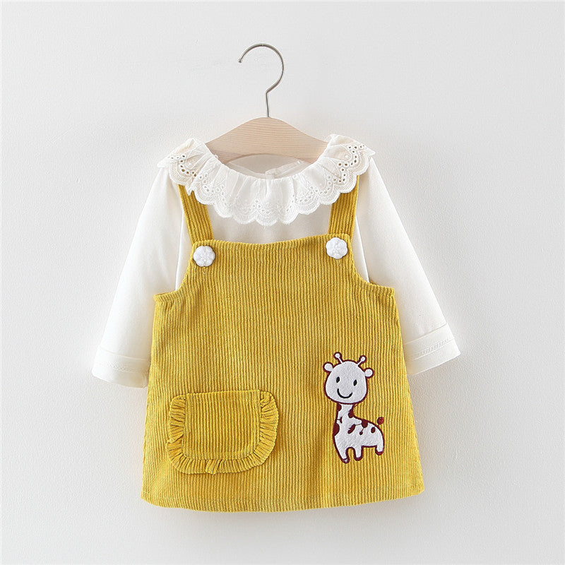 Girls Two-Piece Skirt Set