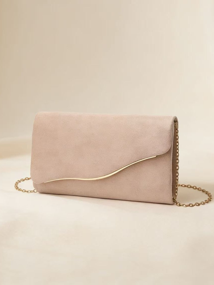 Ladies' elegant chain shoulder bag
