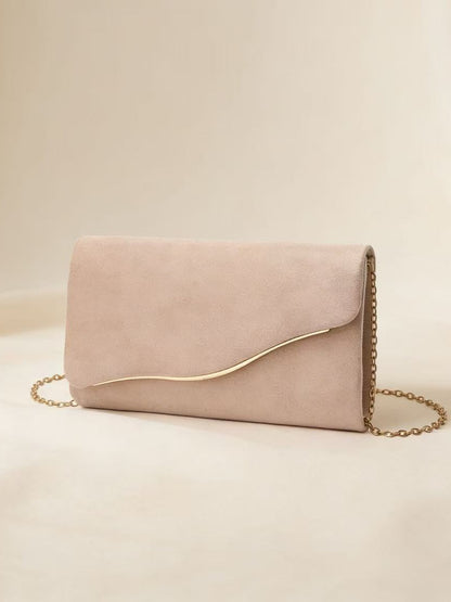 Ladies' elegant chain shoulder bag