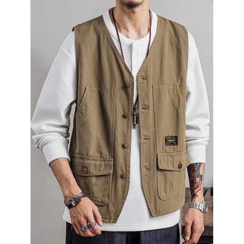Work uniform jacket and vest