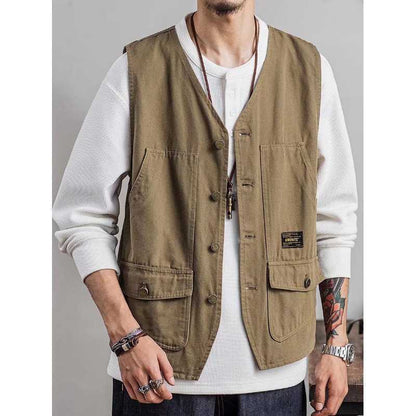 Work uniform jacket and vest