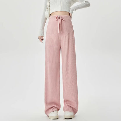 Maternity Pants Belly Support Wide Leg