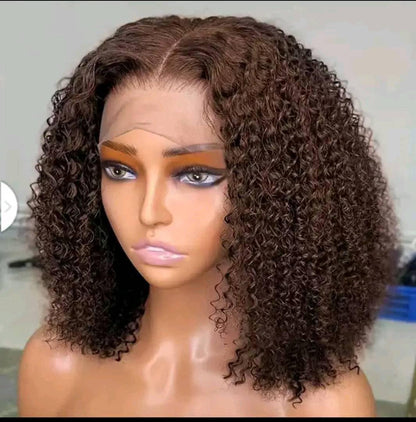 Lace Front Wig, Transparent Front, Adhesive-Free, High Definition