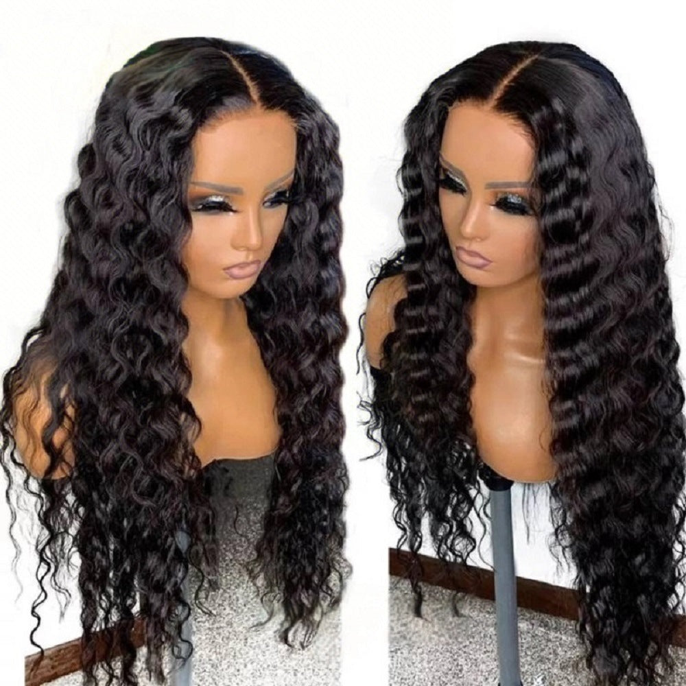 Front Lace Synthetic Wig with Curly Hair