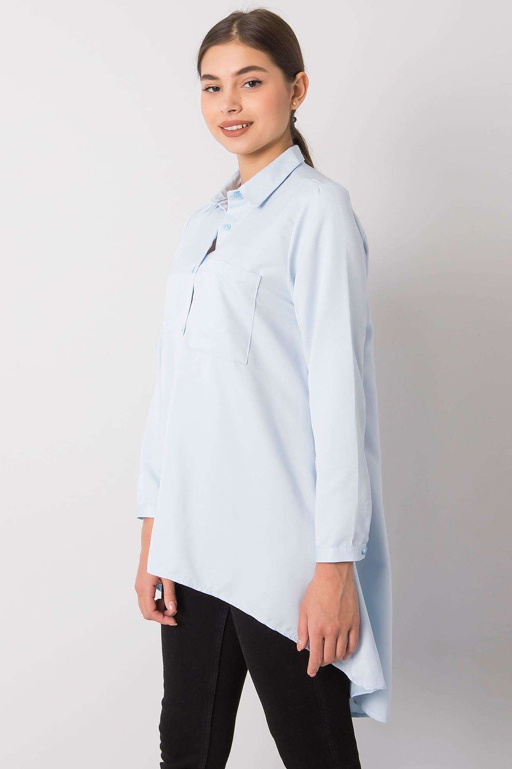  Overhemd met lange mouwen model 160754 Ex Moda 
