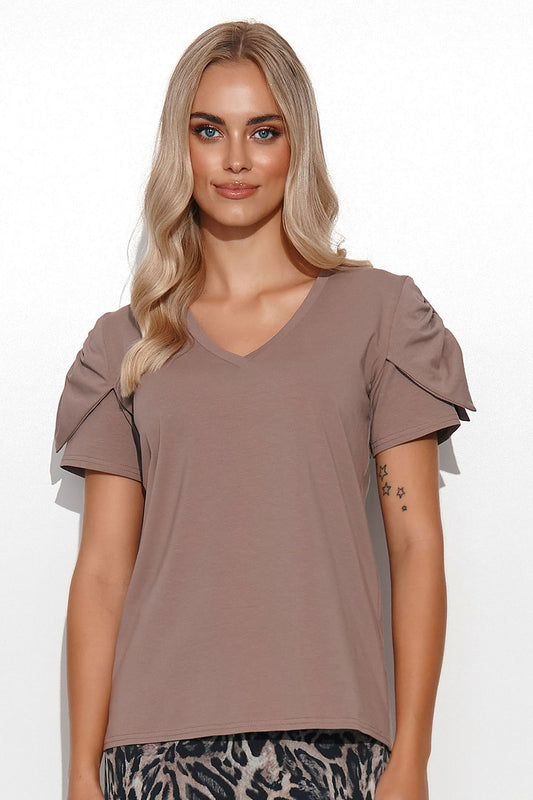  blouse model 180762 Makadamia 