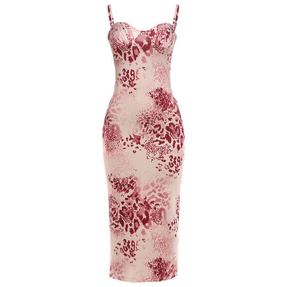 Womens Spaghetti Strap Slip Dress