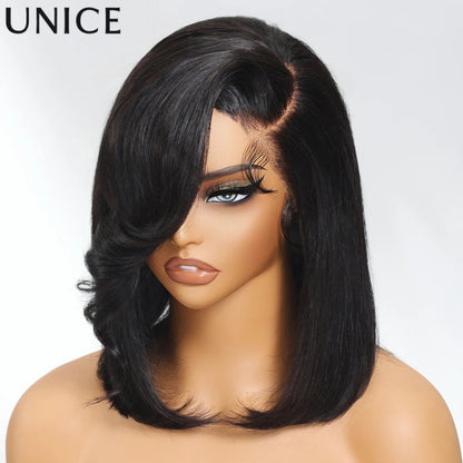 Straight Bob Wig with Lace Closure