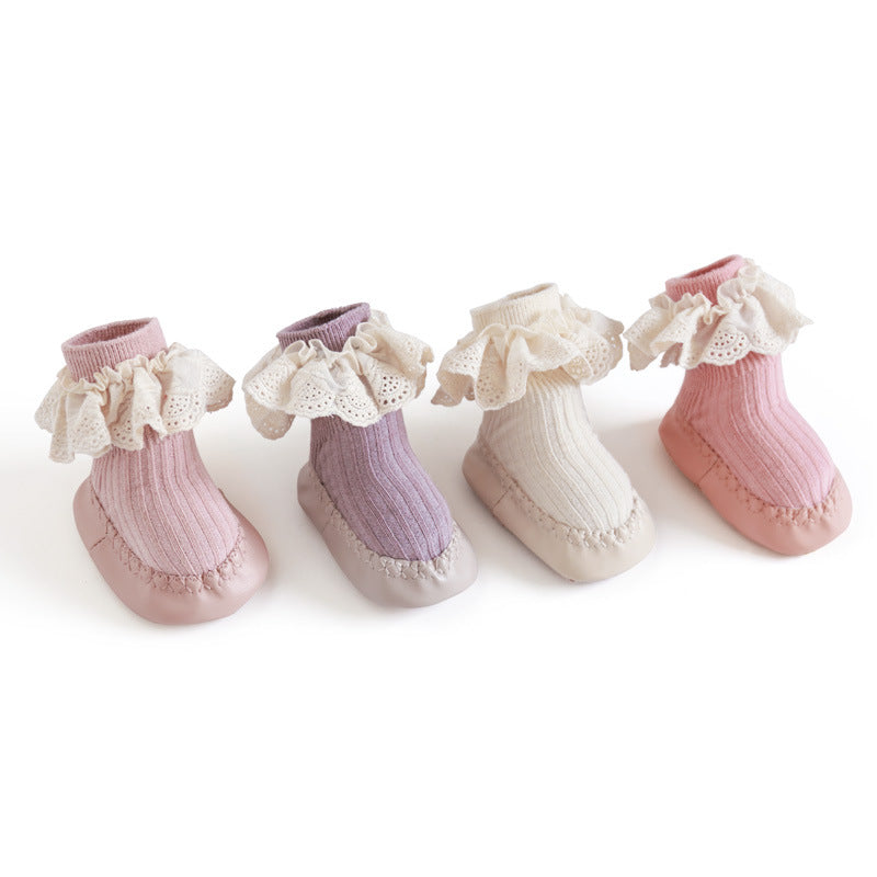 Baby walking socks and shoes