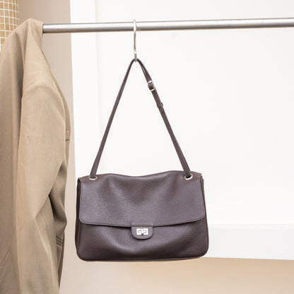 Top Grain Cowhide Leather Messenger Crossbody Shoulder Bag